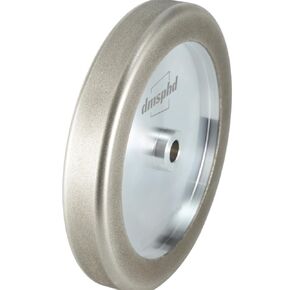 4 in 1 CBN Grinding Wheel 8 inch 1.25" Wide, 5/8" Bore,Aluminum Body, Suitable for High Speed Steel Tools and Bench Grinders (180 Grit)
