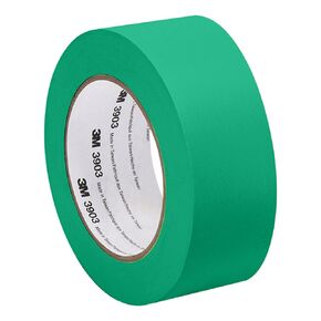 3M Green Vinyl/Rubber Adhesive Duct Tape 3903, 2-50-3903-GREEN 12.6 psi Tensile Strength, 50 yd. Length, 2" Width