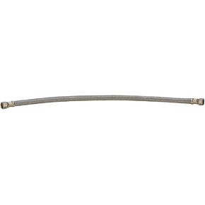 Fluidmaster B6F12 Faucet Connector, Braided Stainless Steel - 3/8 Female Compression Thread x 3/8 Female Compression Thread, 12-Inch Length