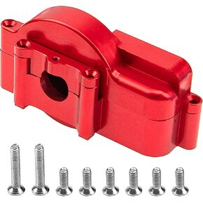 Aluminum Alloy Gearbox Housing Shell Motor Plate #7590 Compatible with Traxxas LaTrax Teton Desert Prerunner Rally SST 1/18 4WD RC Car (Blue)