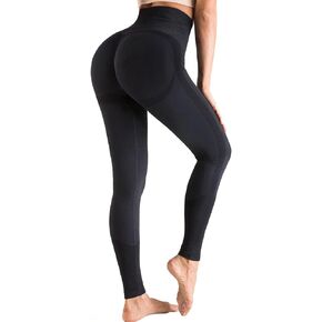 OUDOTA Workout Leggings for Women Tummy Control Seamless Scrunch Leggings High Waist Butt Lifting Gym Fitness Active Pants
