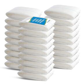 Primacare WT-7705-CS Pack of 25 First Aid Sterile Multi Trauma Gauze Pad Dressing for Stopping Heavy Bleeding in Large Open Wounds, Treating Lacerations and Piercing Injuries, 30" x 12", White