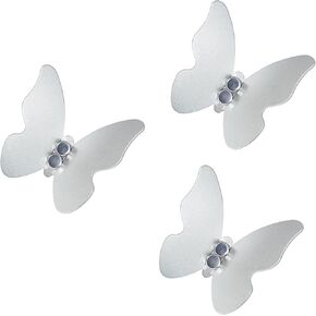 AWISZZZ 3D Gold Butterfly Wall Decor Aesthetic Minimalist Decor Style For Bathroom Or Home Bedroom Room Metal Art Hanging Aluminum Butterfly