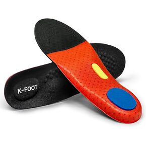 Dual Sera Foam Arch Pad Insoles for Extreme Arch Support, Optimized for Arch & Blood Flow Support – [Foot Filter] Enhance Foot Circulation with Reflexology Massage Insoles