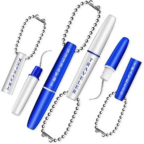 MAGICLULU 4pcs Travel Plaque and Tartar Eraser Dental Teeth Kit Double Travel Stain for Home
