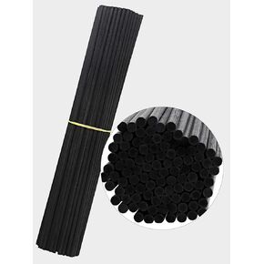 black reed diffuser stick size ；4mm diameter 10.6inch L(100pcs black reed sticks per bundle)