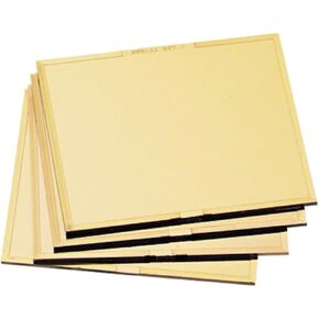 BEST WELDS 901-932-458-10 Hardened Glass Gold Filter Plate, Gold/10, 4.5" x 5.25" SH10,