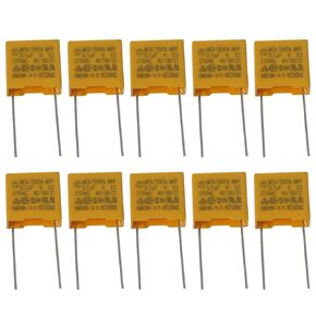 10pcs Polypropylene Film Safety Capacitors 0.1uF 275VAC X2 MKP