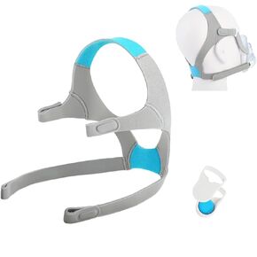 2 Packs Replacement Headgear Compatible with F20,with Magnetic Clips, Adjustable Replacement Headgear Strap for F20,Flexible Headgear Elasticity