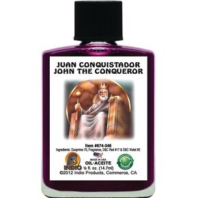 INDIO Oil- High John The Conqueror JUAN CONQUISTADOR 1/2oz