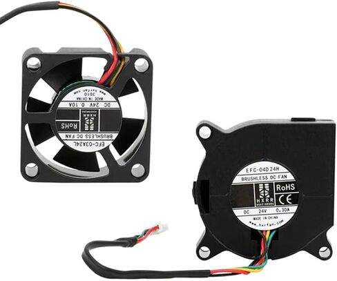 عبوتان من مروحة تبريد الطارد للطابعة ثلاثية الأبعاد من أجزاء وملحقات الطابعة ثلاثية الأبعاد، تتضمن مروحة Hotend 24V 4020 ومروحة تبريد 24V 3010 مع طرفين طرفيين، للطابعة ثلاثية الأبعاد K1/K1 MAX in Kuwait