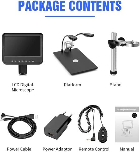 مجهر رقمي LCD مقاس 7 بوصات لاستخدام الفحص in Saudi Arabia