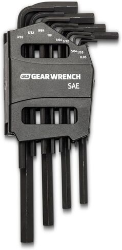 GEARWRENCH 31 Piece Magnetic Long Ball End SAE/Metric/Torx® Hex Key Set - 83527, Large in Saudi Arabia