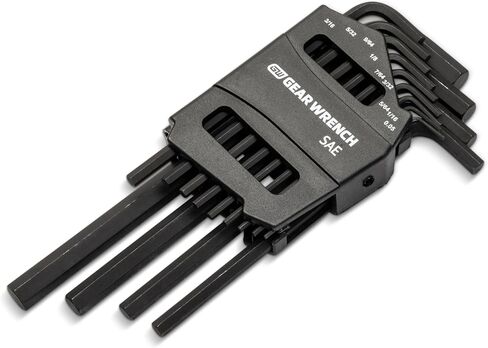 GEARWRENCH 31 Piece Magnetic Long Ball End SAE/Metric/Torx® Hex Key Set - 83527, Large in Saudi Arabia