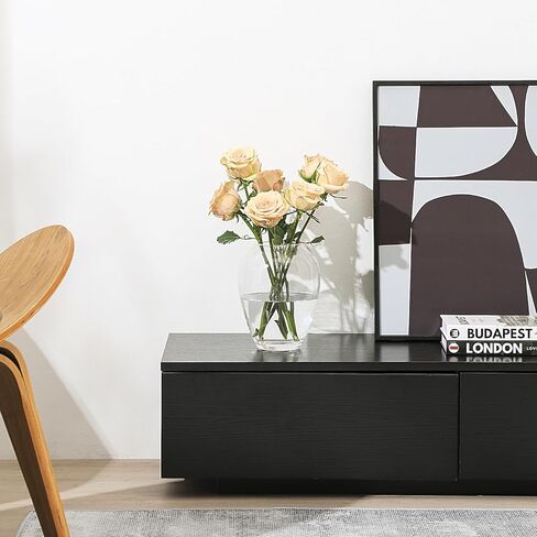 YANWE1 مزهرية زجاجية شفافة، مزهرية زجاجية كبيرة، مزهرية زهور طويلة، مزهرية أرضية، مزهرية حديثة، مزهرية زخرفية لغرفة المعيشة، طاولة الطعام، عباءة، رف، زفاف، مكتب، رف كتب، مدخل، 11.8 بوصة in Kuwait