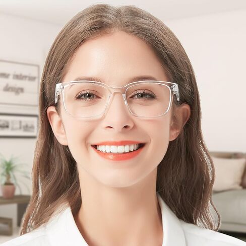 4 Packs Reading Glasses for Women Large Readers with Spring Hinges 1.0 1.25 1.5 1.75 2.0 to 4.0 in Saudi Arabia