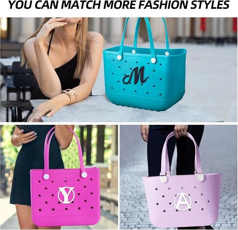 Charms for Bogg Bag Large Xl Medium Small,Simply Southern Bag Accessories,Rubber Beach Bag Accesories Inserts,Shoe Charms for Kids Teens Adults Girls Boys Men Women in Saudi Arabia