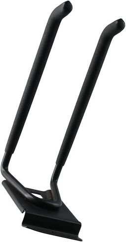 2Pcs Heavy Duty Garage, Storage Slatwall Double Hooks, U Hanger Organizer, 7?? Wall Mounted Metal Holder Tool for Ladders, Garden Hose, Black in Saudi Arabia