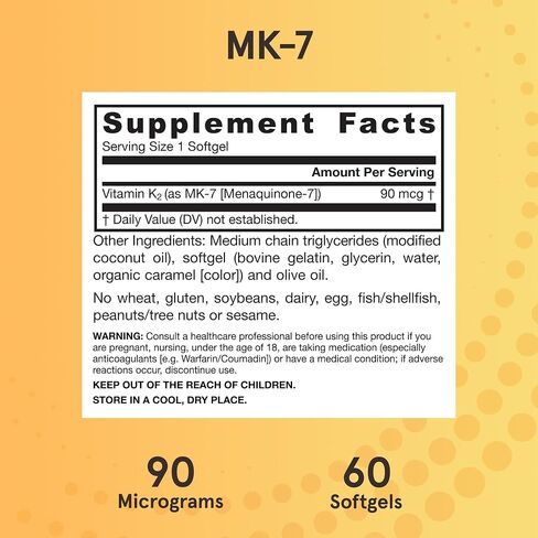Jarrow Formulas فيتامين K-2 في صورة MK-7 - 90 ميكروجرام 60 كبسولة هلامية in Saudi Arabia