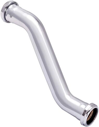 EZ-FLO 1-1/4 Inch x 1-1/4 Inch Heavy-Duty Double Offset with Slip-Joint Connection, Chrome Finish, 35152 in Saudi Arabia