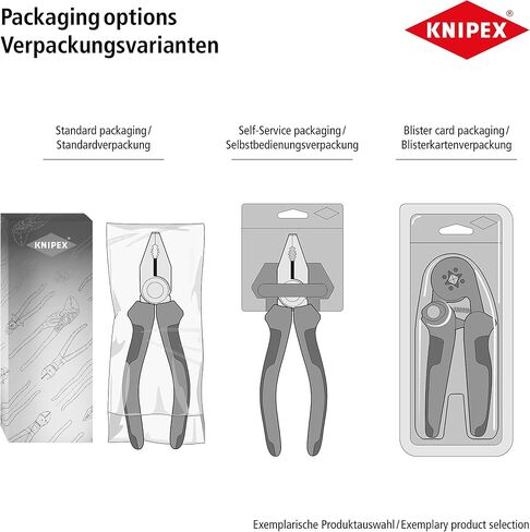 أدوات KNIPEX - قاطعات حبال الأسلاك، متعددة المكونات (9562190)، 7 1/4 بوصة، قبضة مريحة in Kuwait