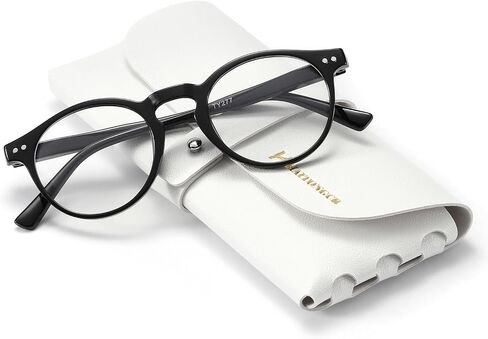 HATONGCR Square Frame Blue Light Blocking Reading Glasses for Women Leopard Print Plain light R1103 in Saudi Arabia