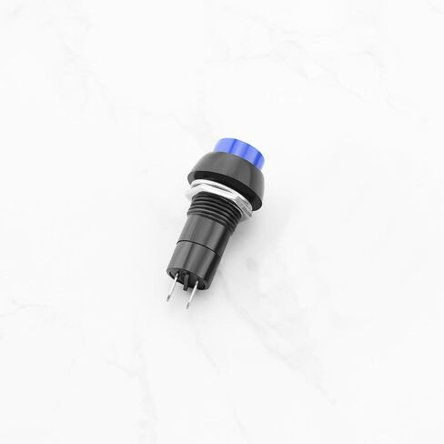 Create idea 5pcs 12mm Latching Push Button Switch SPST ON OFF Switch Mini Push Button Switch for Mobility Scooter Car Trumpet Table Lamp Home Doorbell, Red in Saudi Arabia