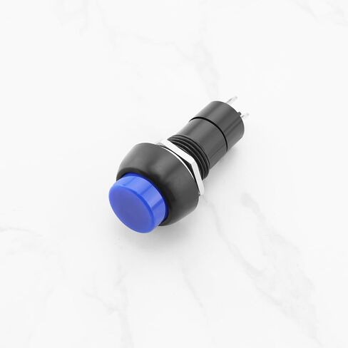 Create idea 5pcs 12mm Latching Push Button Switch SPST ON OFF Switch Mini Push Button Switch for Mobility Scooter Car Trumpet Table Lamp Home Doorbell, Red in Saudi Arabia