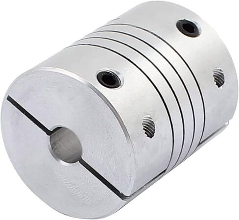 Shaft Coupling 10mm to 12mm Bore Coupler Connector Joint Motor Accessories D25mm x L30mm for 3D Printer Encoder CNC Machine in Saudi Arabia