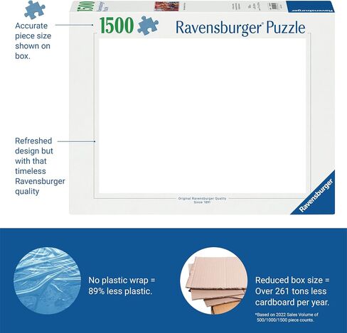 Ravensburger Country Cottage 1500 Piece Jigsaw Puzzle for Adults – Softclick Technology Means Pieces Fit Together Perfectly, Green in Saudi Arabia