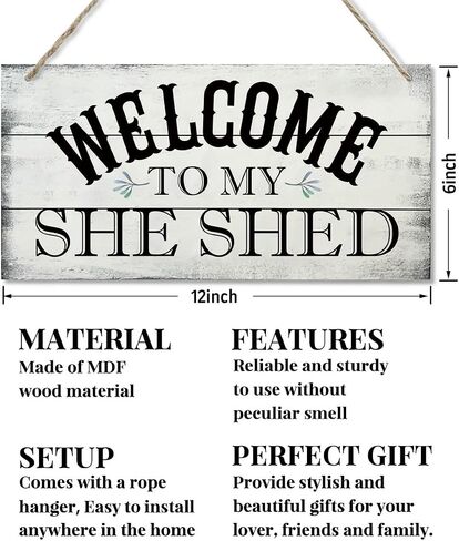 There's No Place Like Home Decor Sign, Hanging Wood Sign Home Decorative, Printed Wood Wall Art Sign, Front Door Decoration, Farmhouse Front Door Wall Art Sign, Sweet Home Wall Decor 12 * 6inch in Kuwait