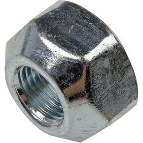 Dorman 611-059 Wheel Nut 9/16-18L Standard - 1-1/16 In. Hex, 21/32 In. Length Compatible with Select Ford Models, 10 Pack