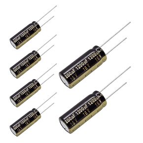 Replacement for 6 pcs Panasonic FM Series Capacitors 16V 1200uf Low ESR Impedance 105°C