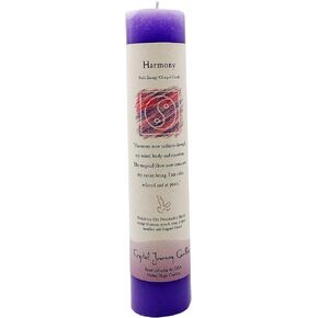 CRYSTAL JOURNEY Candle Pillar Harmony, 1 EA