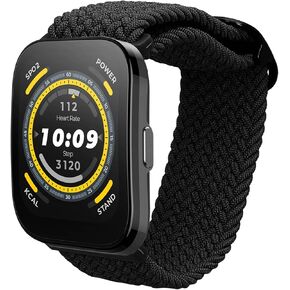 kwmobile Nylon Band Compatible with Huami Amazfit Bip 5 / Amazfit GTR 4 - Band Replacement Strap for Fitness Tracker