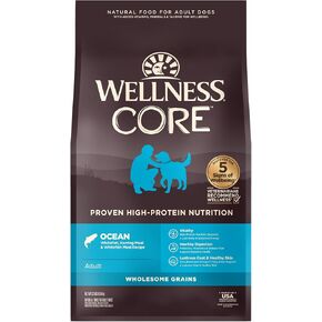 Wellness CORE Wholesome Grains Ocean Recipe, 22 Pound Bag