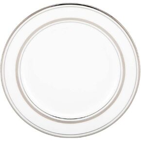 kate spade Dinnerware, Library Lane Bread and Butter Plate Platinum