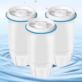 0 Water Filter Cartridges for Zero Water Pitcher and Dispenser ZR-017 ZR-001 ZR-006 ZR -600 ZP-010 ZR-003 ZD-012RP ZD-013-D, Zero Water Replacement Easy Remove Lead odours(Pack of 3)