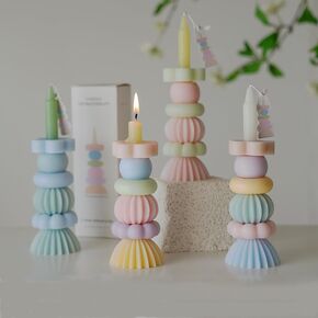 6 Pack Scented Candles, Aromatherapy Candles Sets, Specially Designed for Bridesmaids Gift, Ideal Gifts for Wedding, Women Birthday, Mother's Day, Thanksgiving, Christmas (Gold Series)
