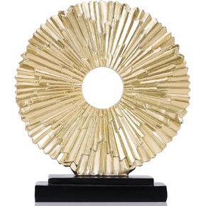 XMGZQ Modern Abstract Art Resin Statue Home Decoration,Black Home Decor Accents,Ornaments for Living Room Dining Room Office Cabinet Shelves Table Center Pieces,Above Kitchen Cabinet Decor