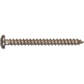 2968 12 x 1-1/2-Inch Stainless Steel Pan Head Phillips Sheet Metal Screw, 8-Pack