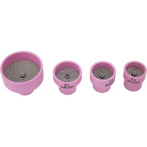 WNSC Alumina Torch Gas Lens Kit, Long Service Life Ceramic Welding Cup Set, for Welding Equipment Industrial Supplies WP‑171826 TIG Welding Torch