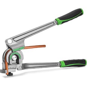1/4" 3/8" 1/2" O.D. Tubing Bender 3 in 1 Tube Bender 180° HVAC Copper Aluminum Tubes Bending Tool for Air Conditioning Refrigeration Repair