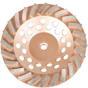 marddpair 7 Inch 24 Turbo Segments 5/8 Inch -11 Arbor Grinding Wheels Diamond Cup Grinding Wheels Fit for Concrete and Masonry Available