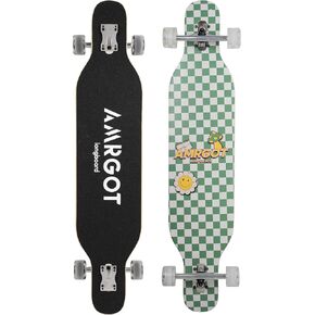 42 inches Complete Longborads Drop Through Deck Concave Cruise Professional Longboards