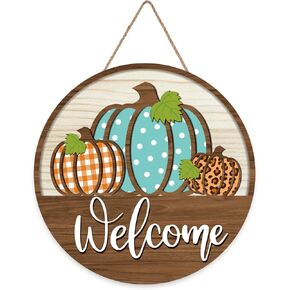 3D Black Wildflower Welcome Door Sign Daisy Floral Wooden Hanging Sign Rustic Flower Front Door Hanger for Indoor Outdoor Farmhouse Home Porch Window Decor