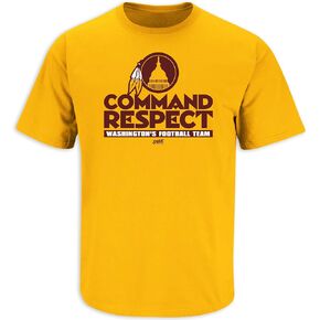 Command Respect T-Shirt for Washington Football Fans (SM-5XL)