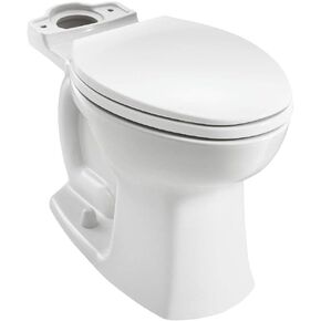 American Standard 3519A101.020 Edgemere Right Height Elongated Toilet-10-inch Rough-in, White