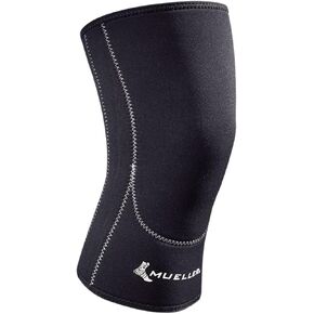 MUELLER Sports Medicine Closed Patella Knee Sleeve, Black, 1 Count