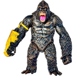 TwCare Fire Godzilla vs. Kong 2021 Toy Burning Action Figure: Flaming King of The Monsters, Movie Series Movable Joints Soft Vinyl, Travel Bag